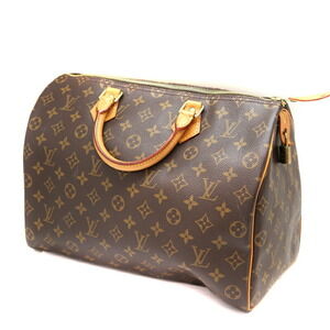 LOUIS VUITTON Speedy Handbag Monogram Canvas Brown